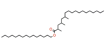 Pentadecyl 2,4,6-trimethyloctadecanoate